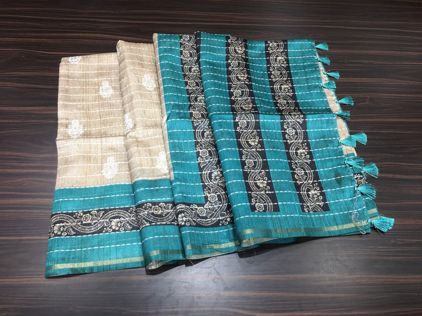 Fancy cotton saree
