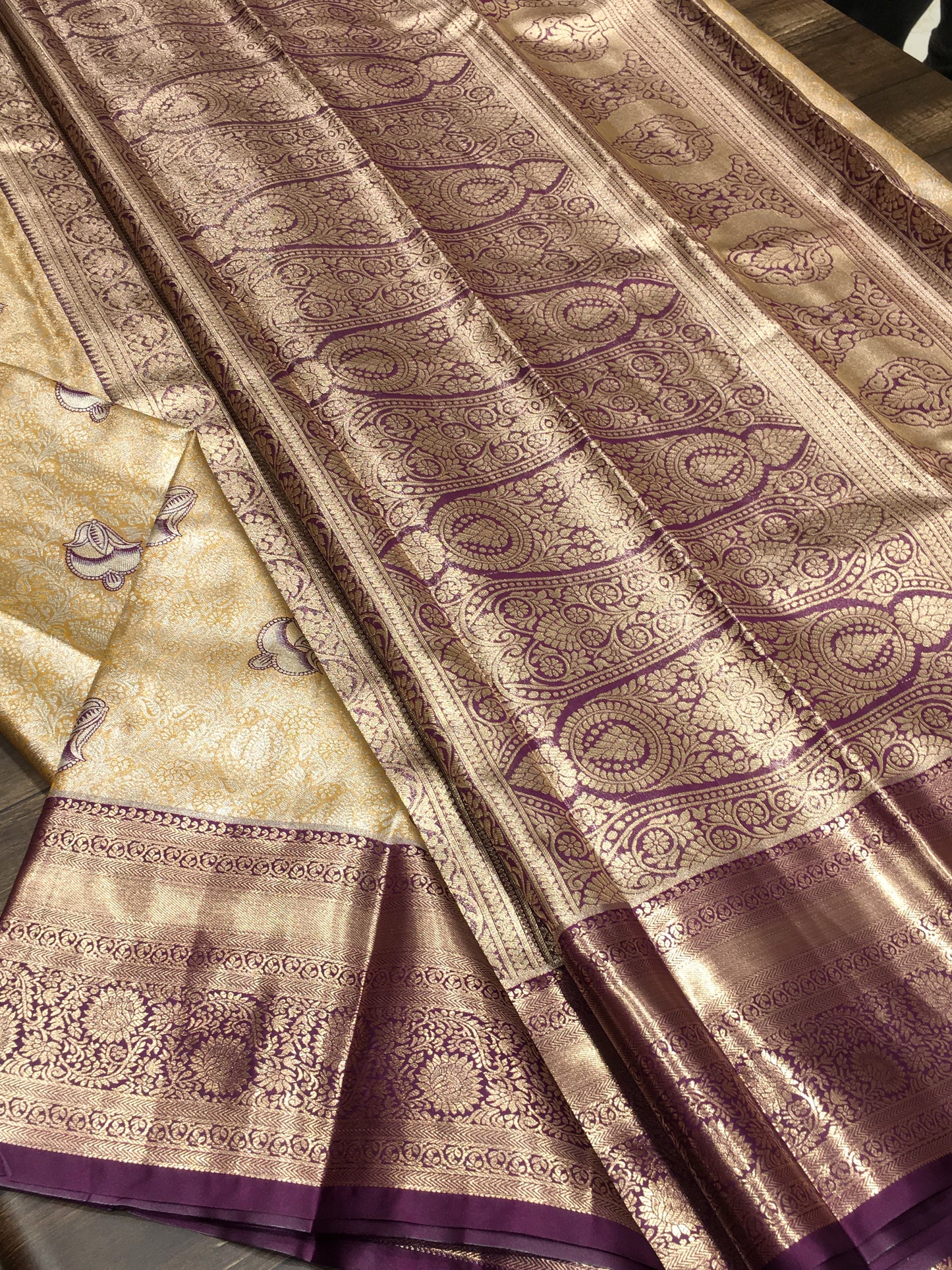 Semi Kanchipuram tissue