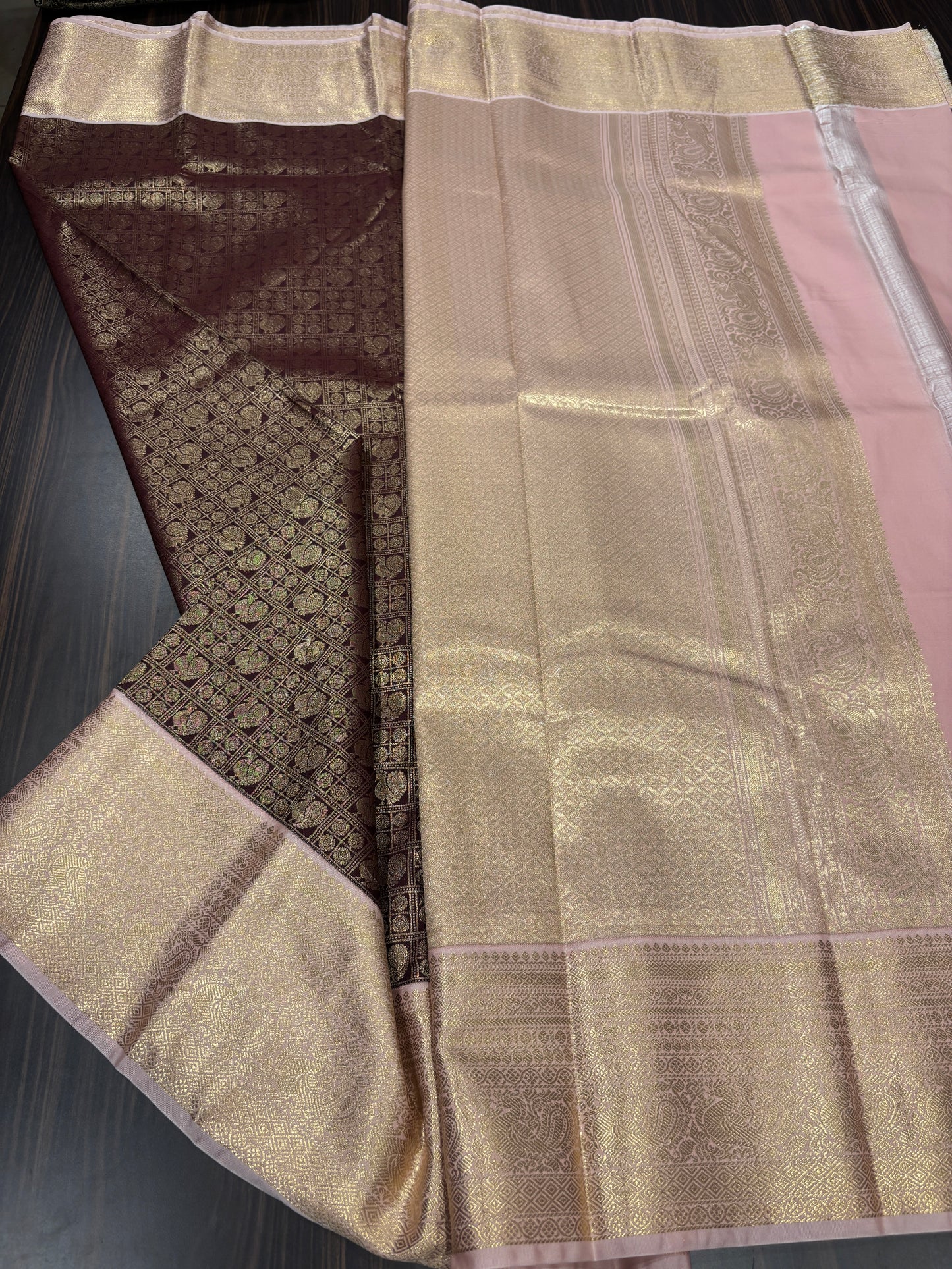 Semi Kanchipuram silk