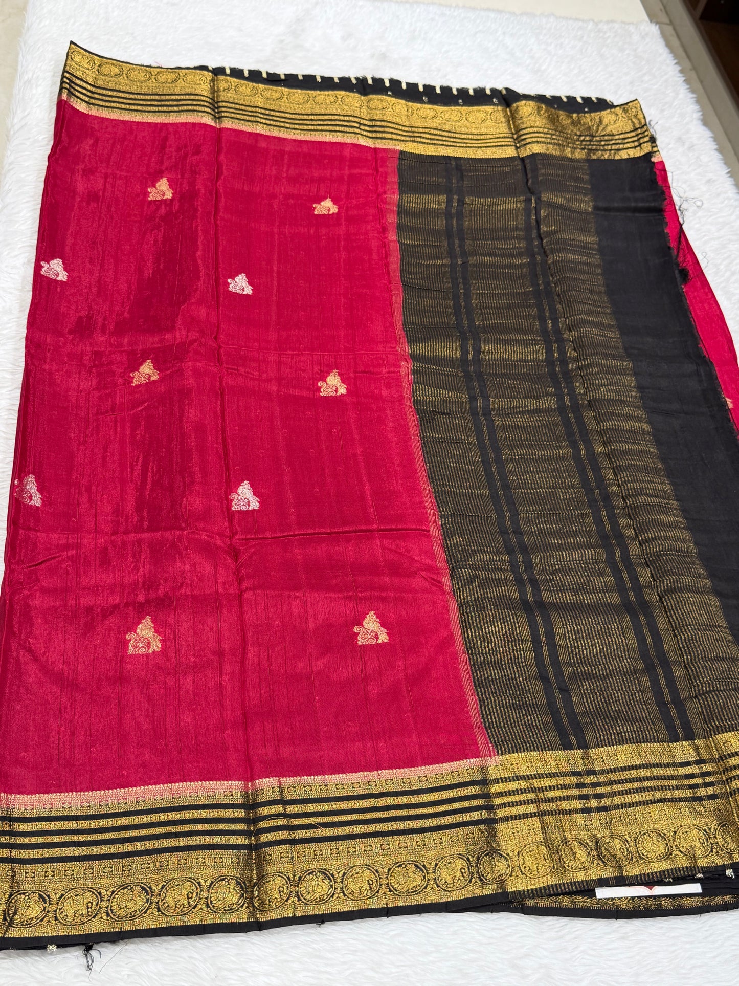 Semi Tussar Silk Saree