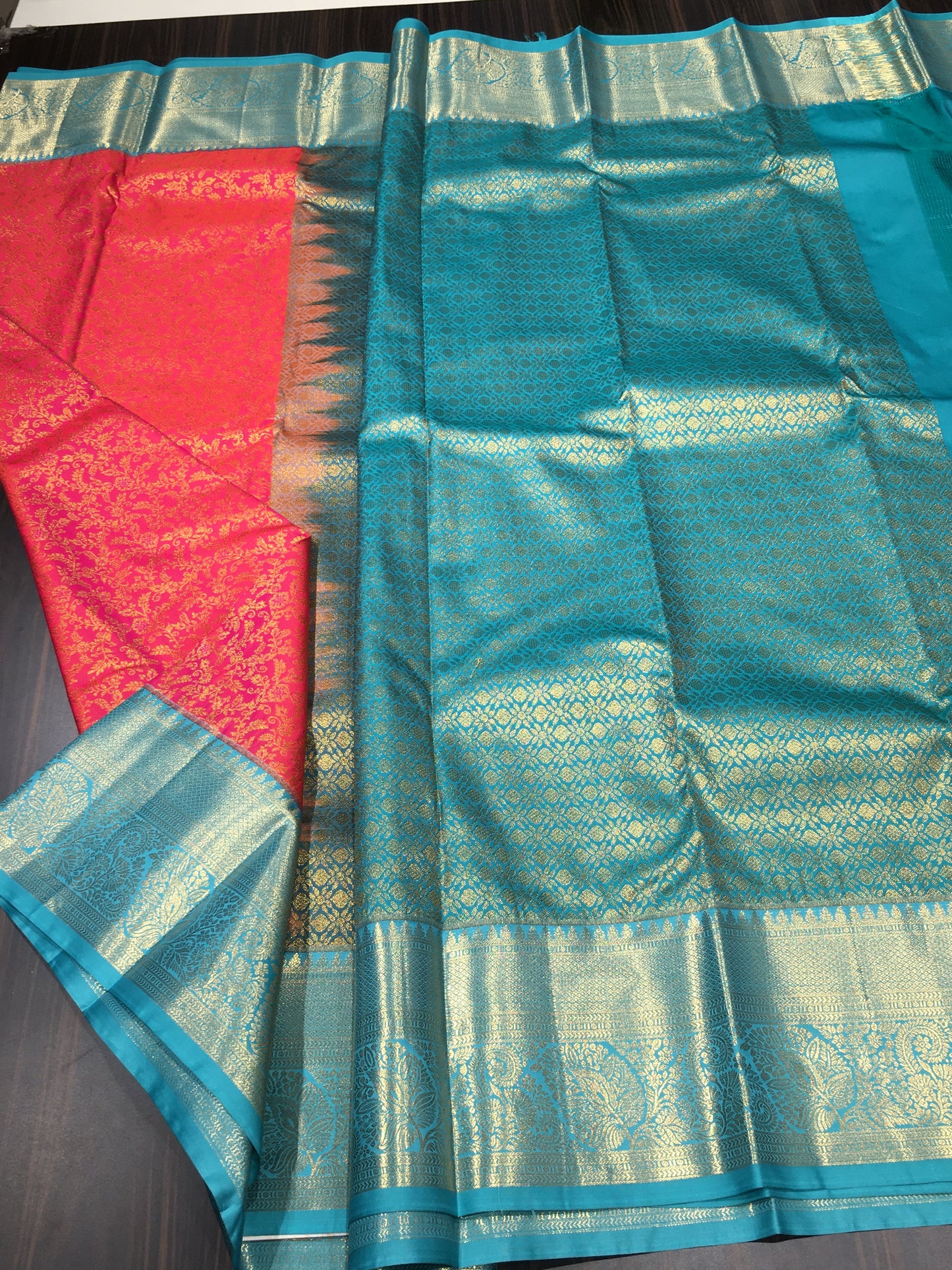 Semi Kanchipuram silk