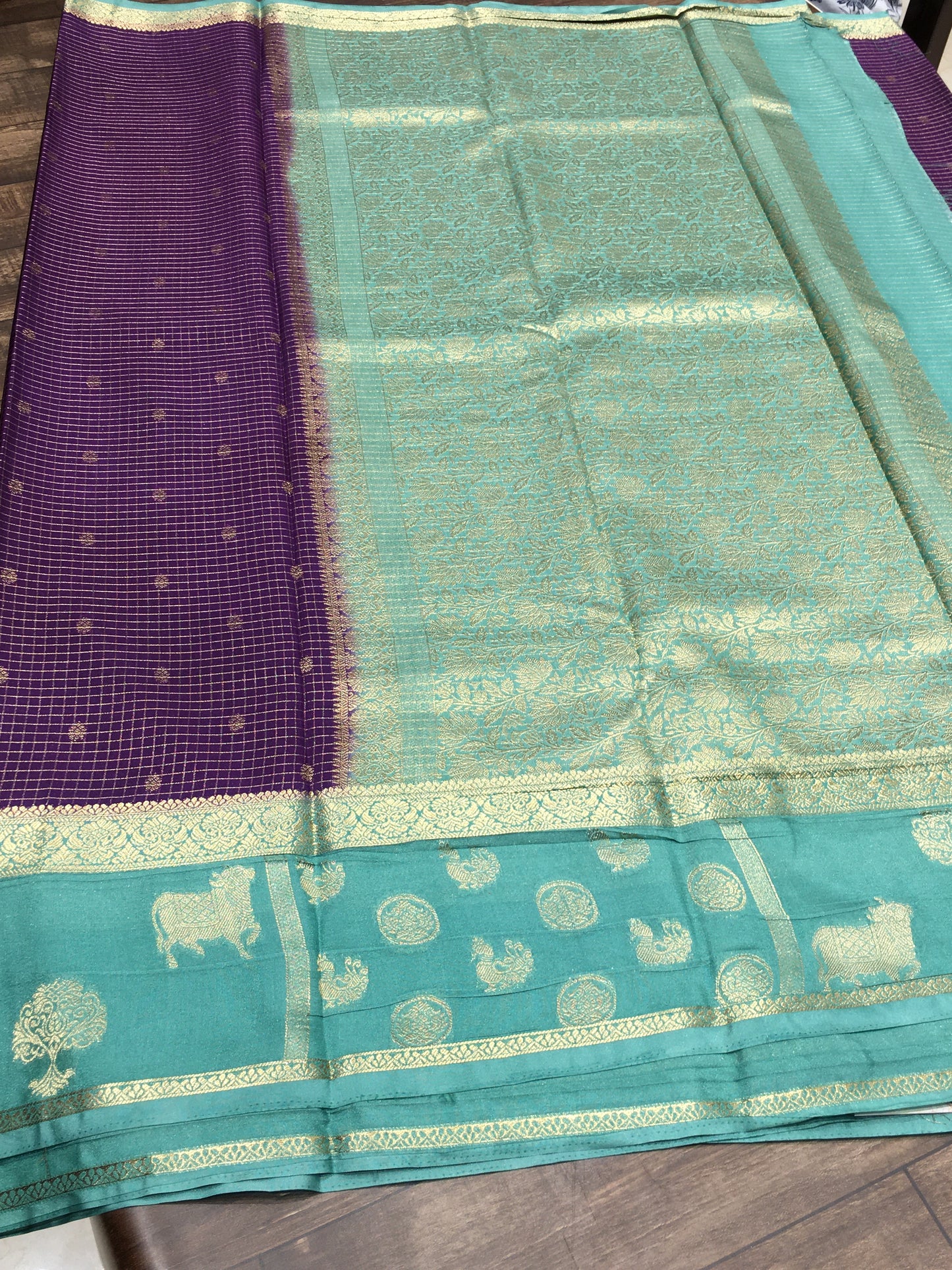 Semi Mysore crape