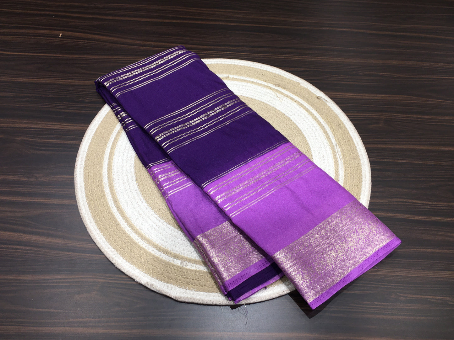 Semi Mysore crape