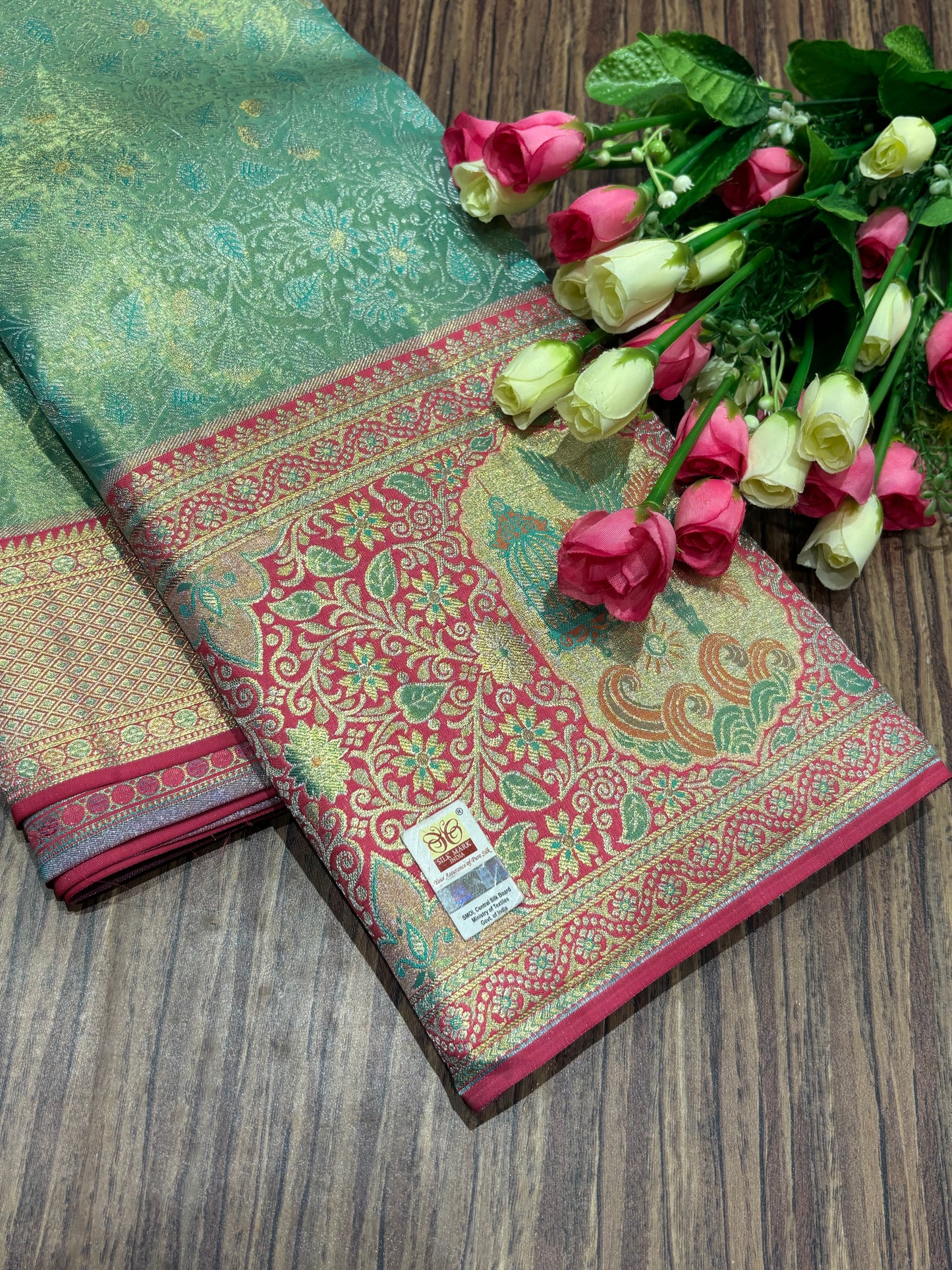 Pure Kanchipuram silk