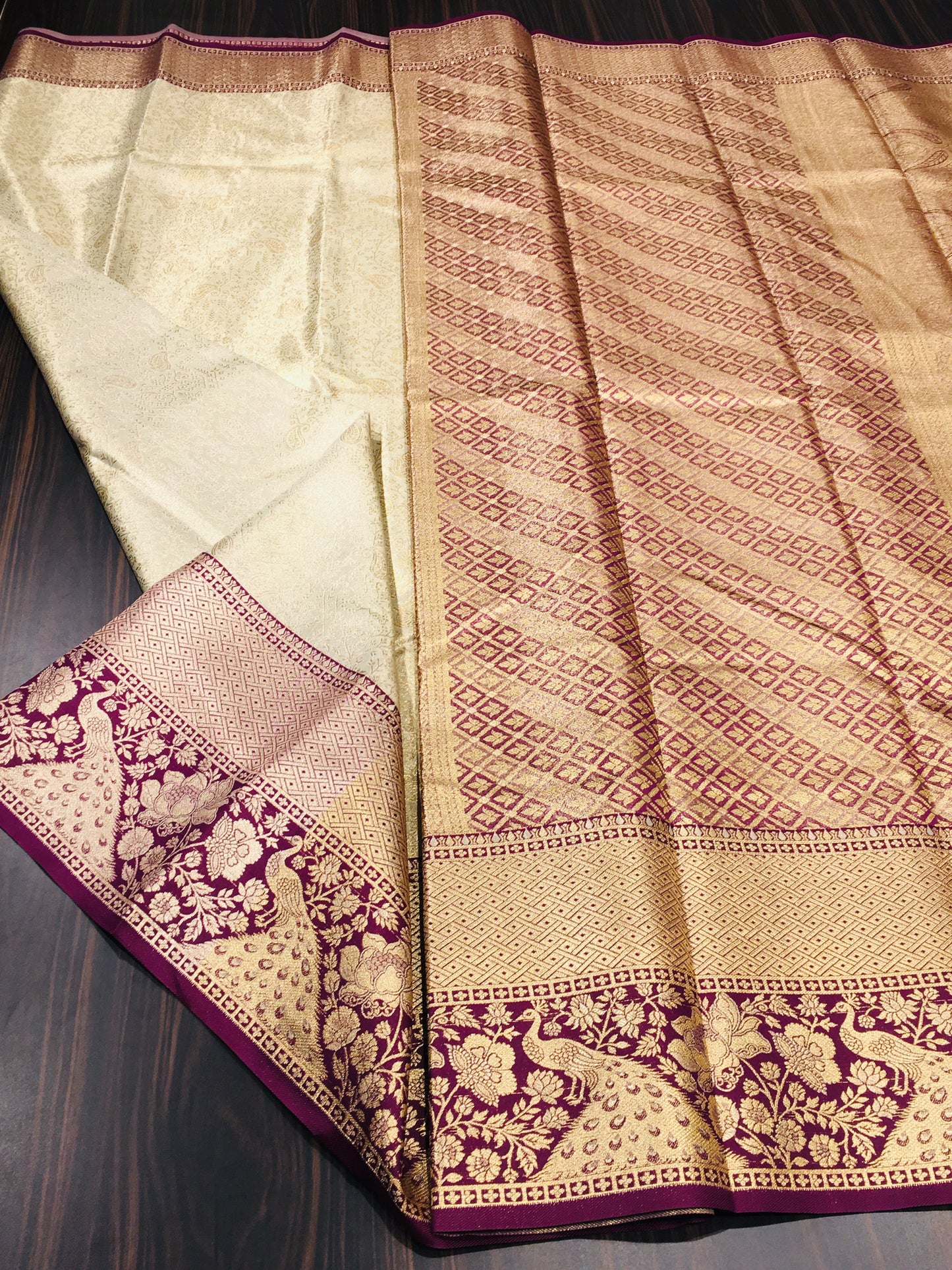 Semi Kanchipuram tissue