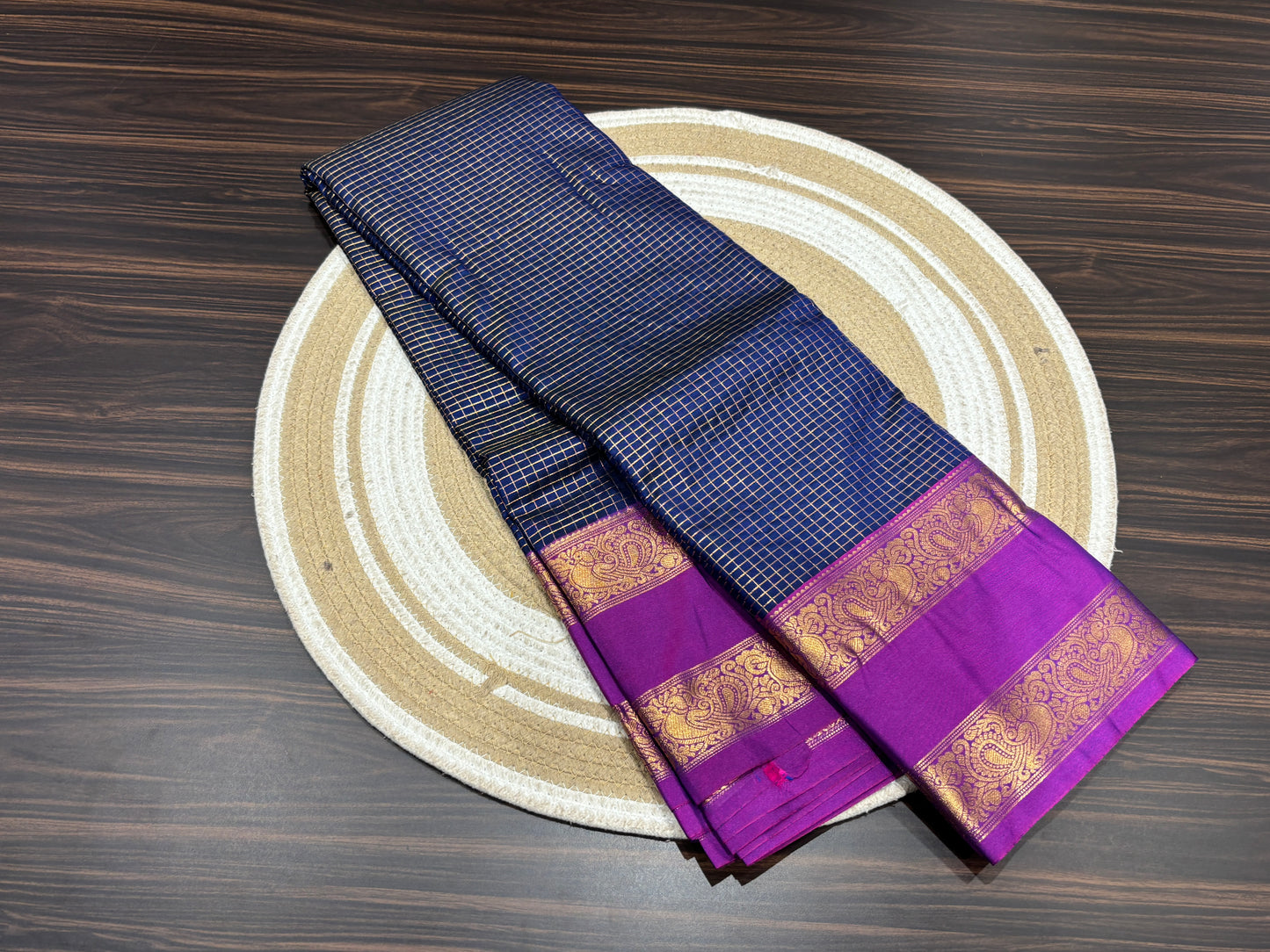 Semi Kanchipuram silk