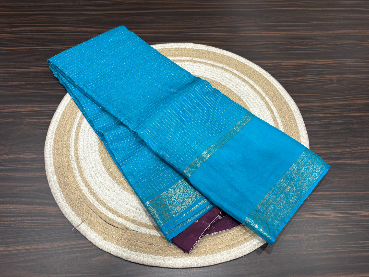 Semi Mysore crape