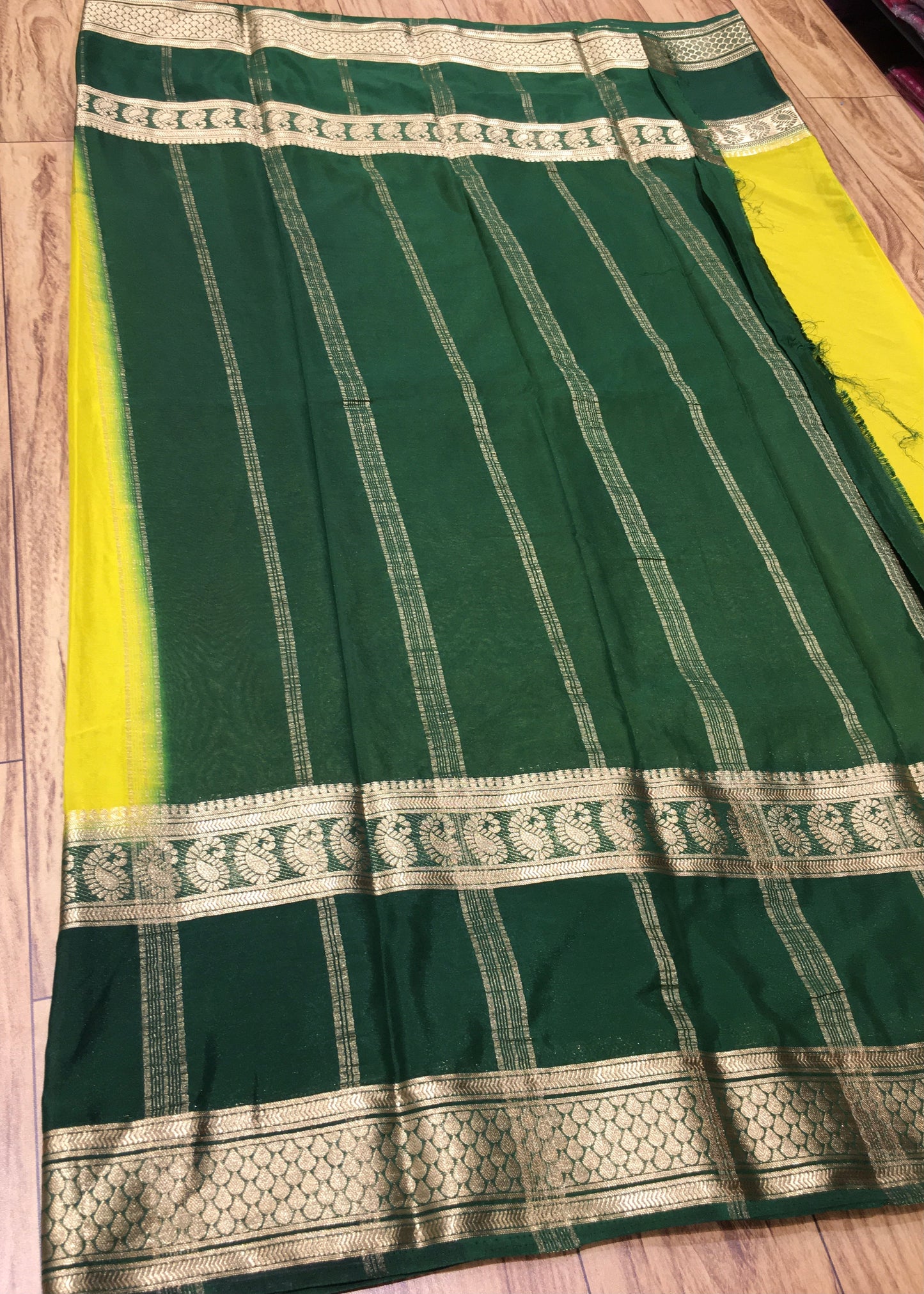 Semi Mysore Crape Silk