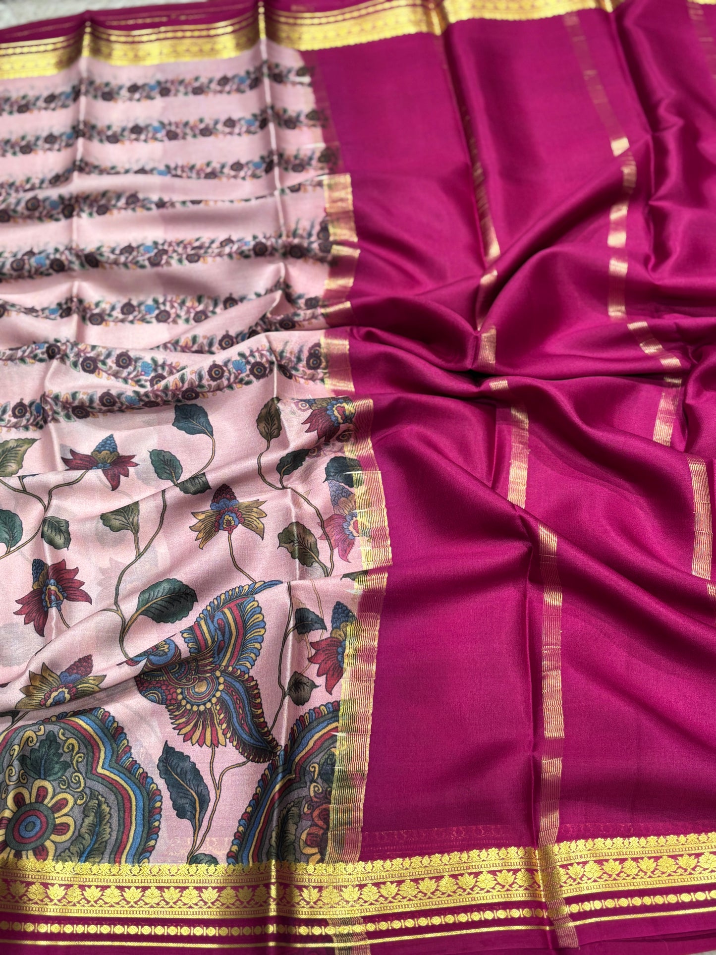 Pure Mysore silk