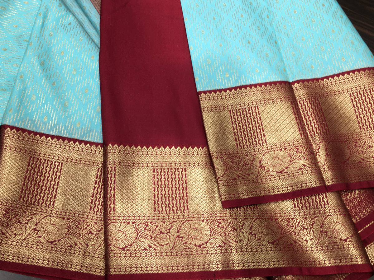 Semi Kanchipuram Silk