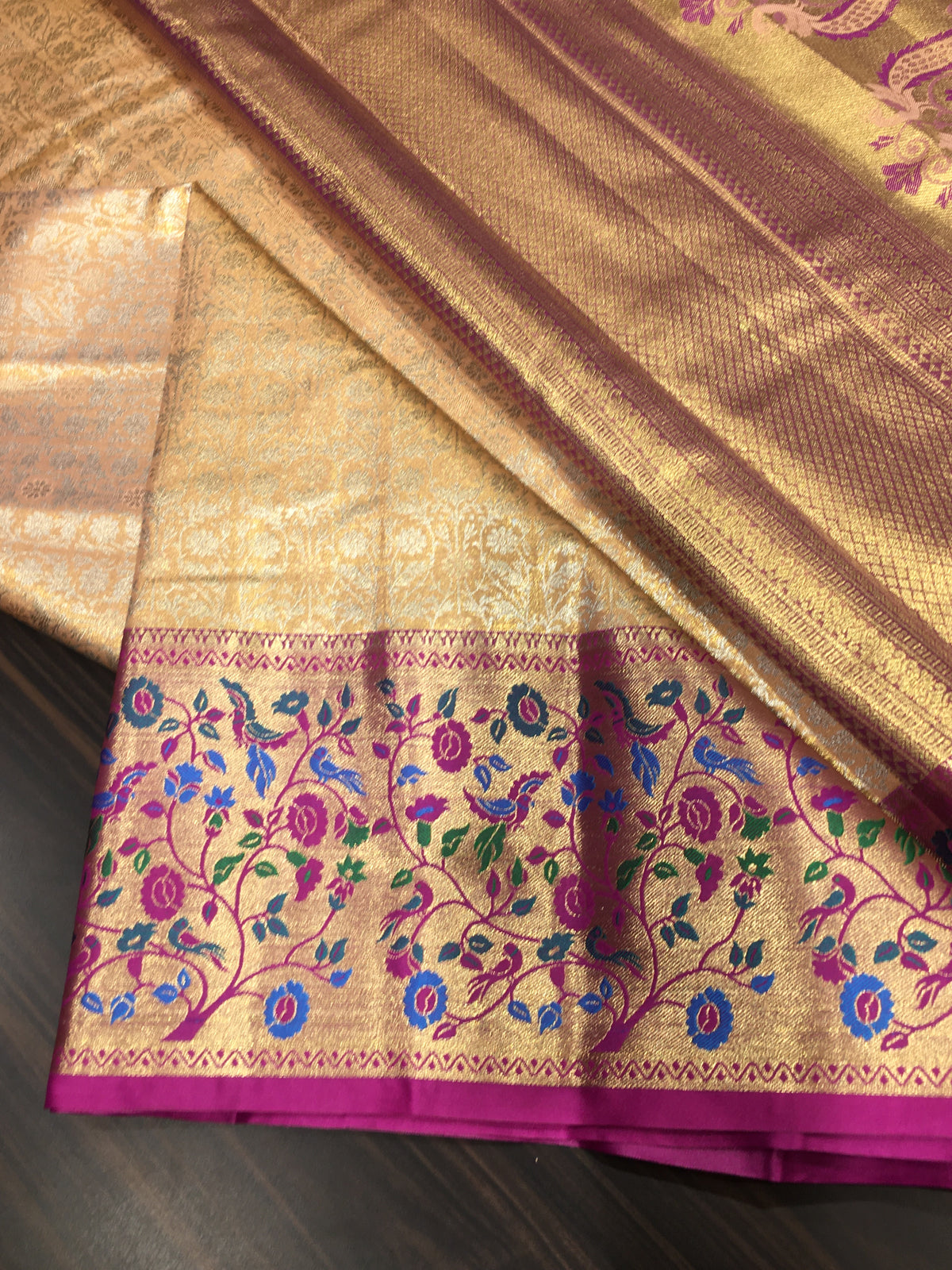Semi Kanchipuram Tissue
