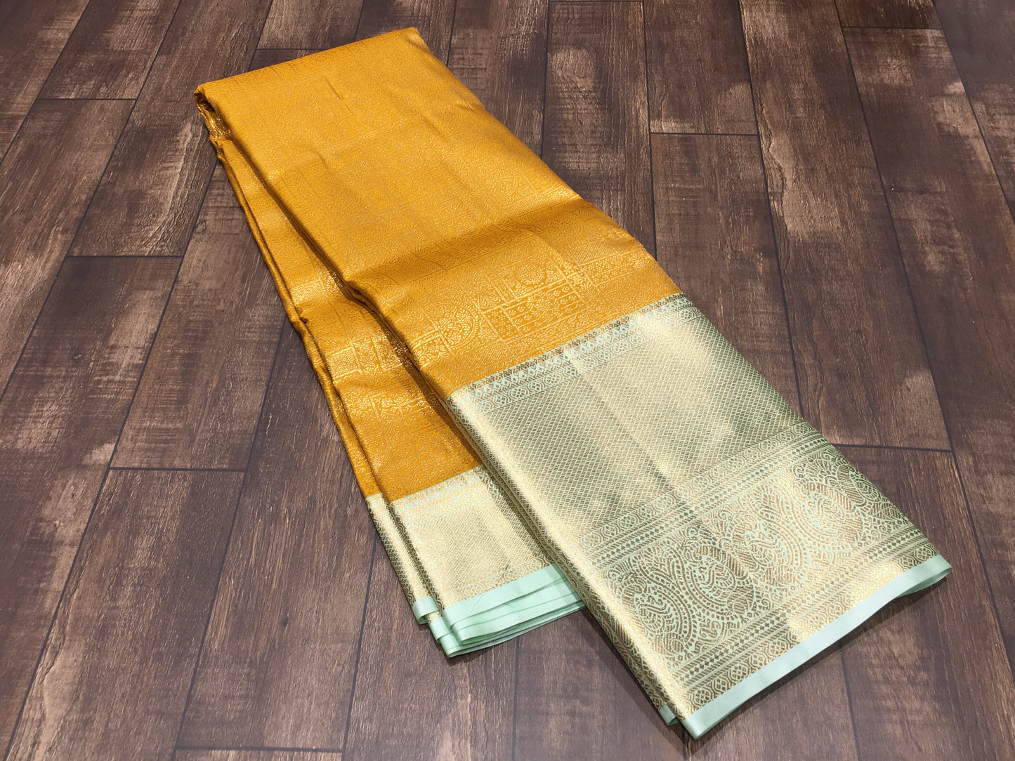 Semi Kanchipuram silk