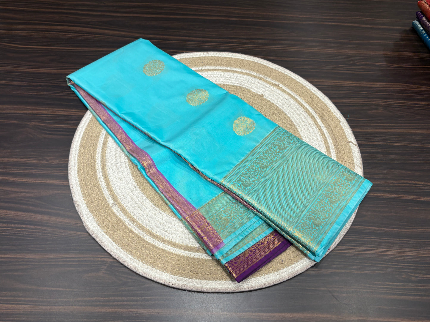 Semi Kanchipuram silk