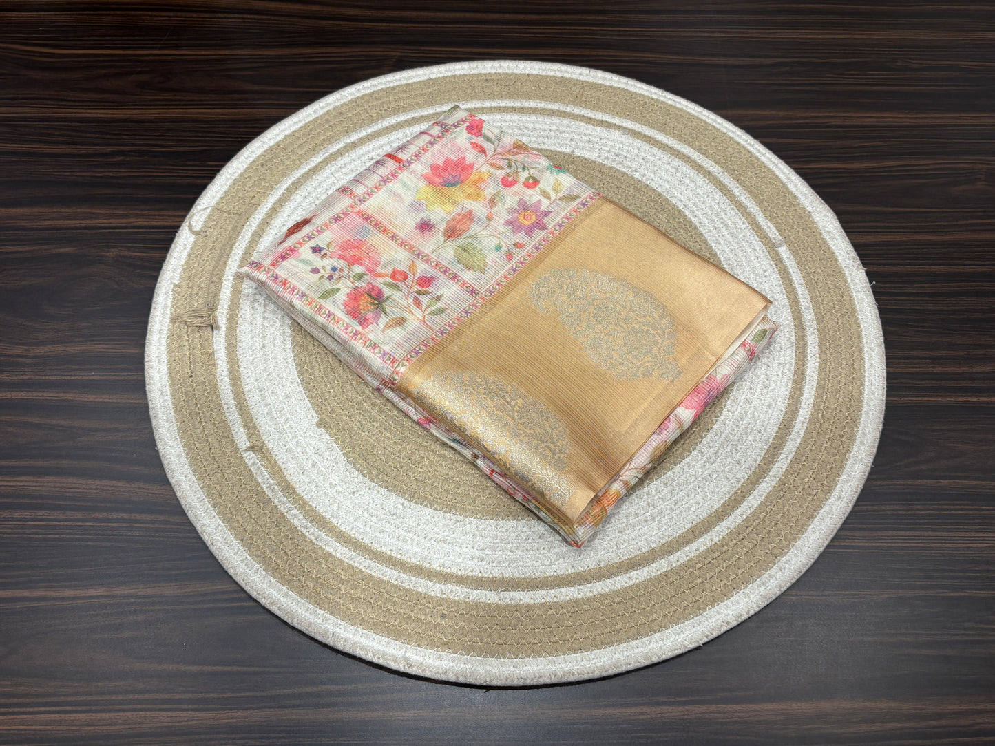 Semi tussar silk silk