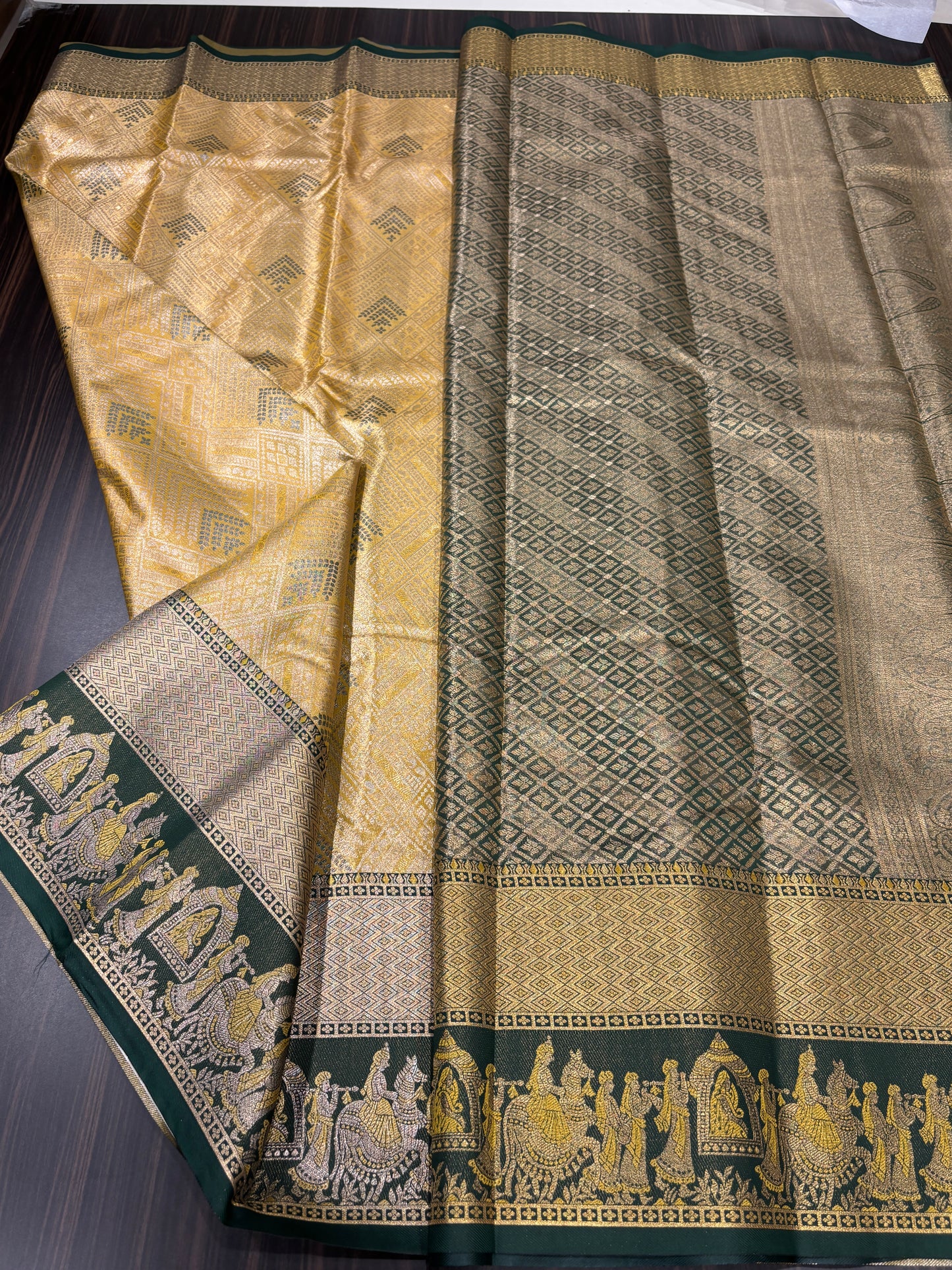 Semi Kanchipuram tissue