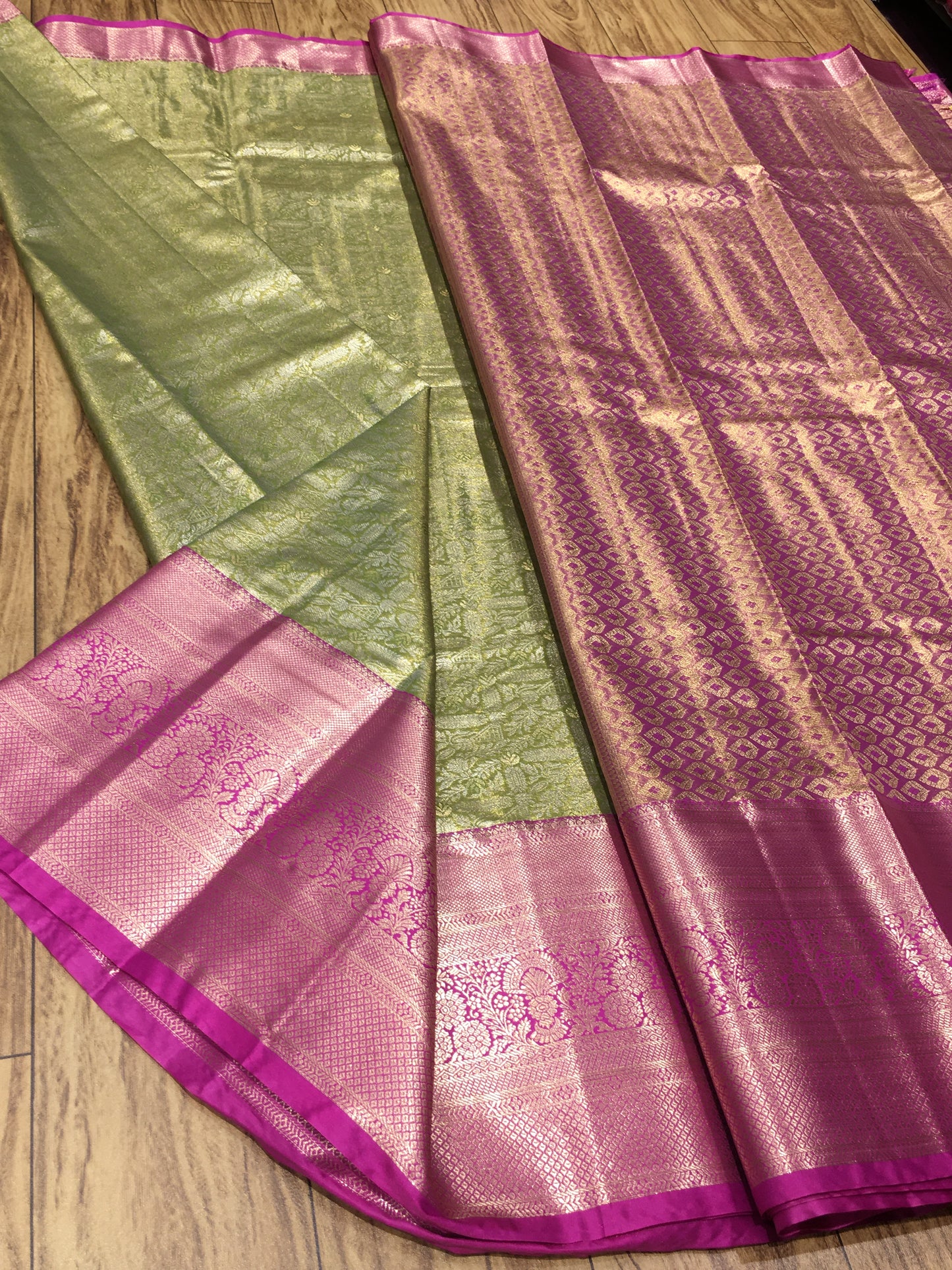 Semi Kanchipuram tissue