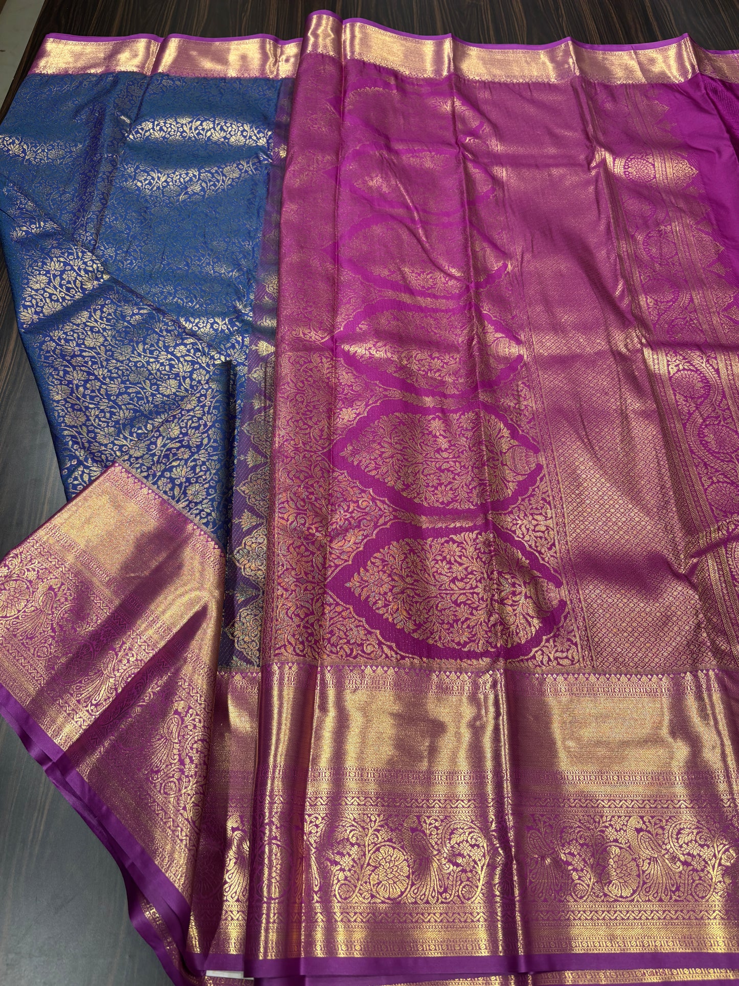 Semi Kanchipuram silk