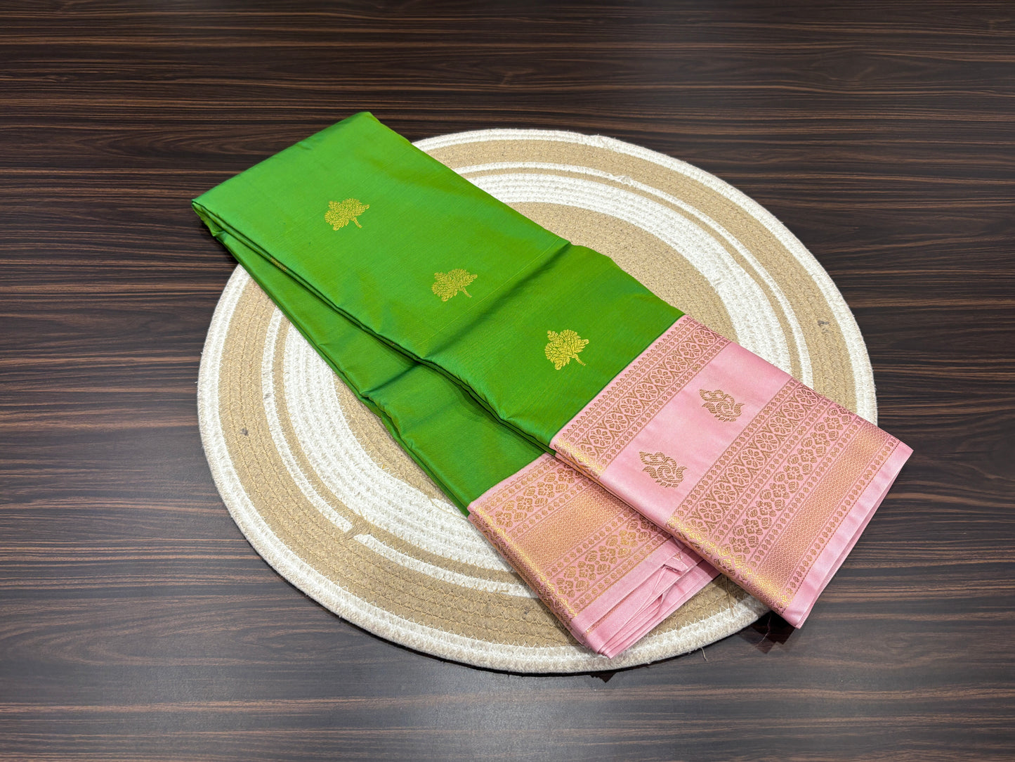 Semi Kanchipuram silk