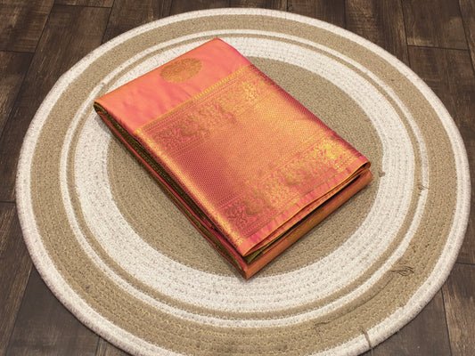 Semi Kanchipuram silk