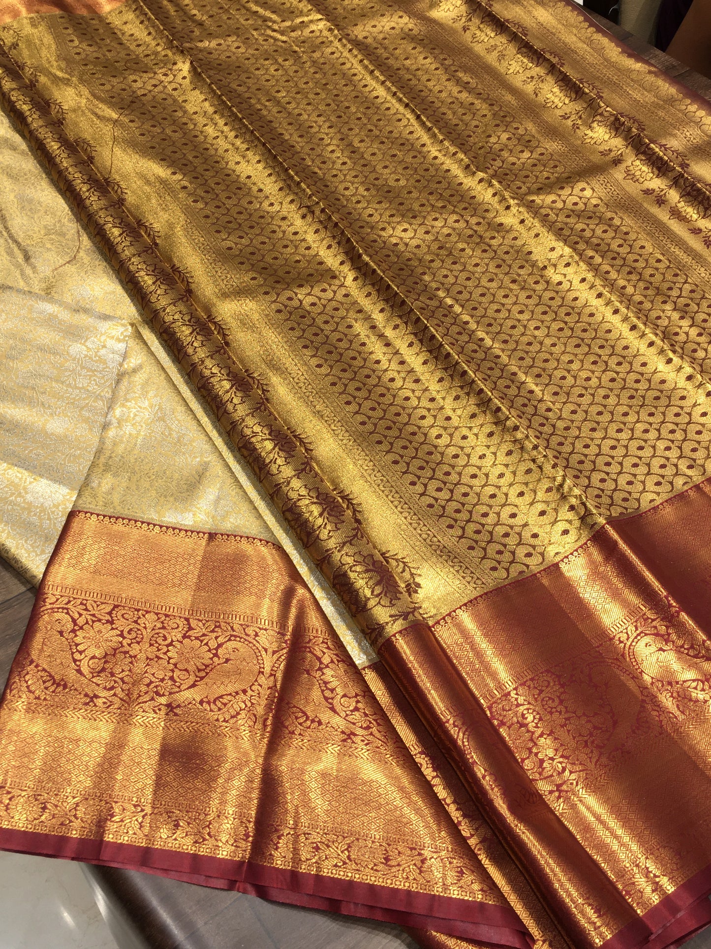 Semi Kanchipuram tissue