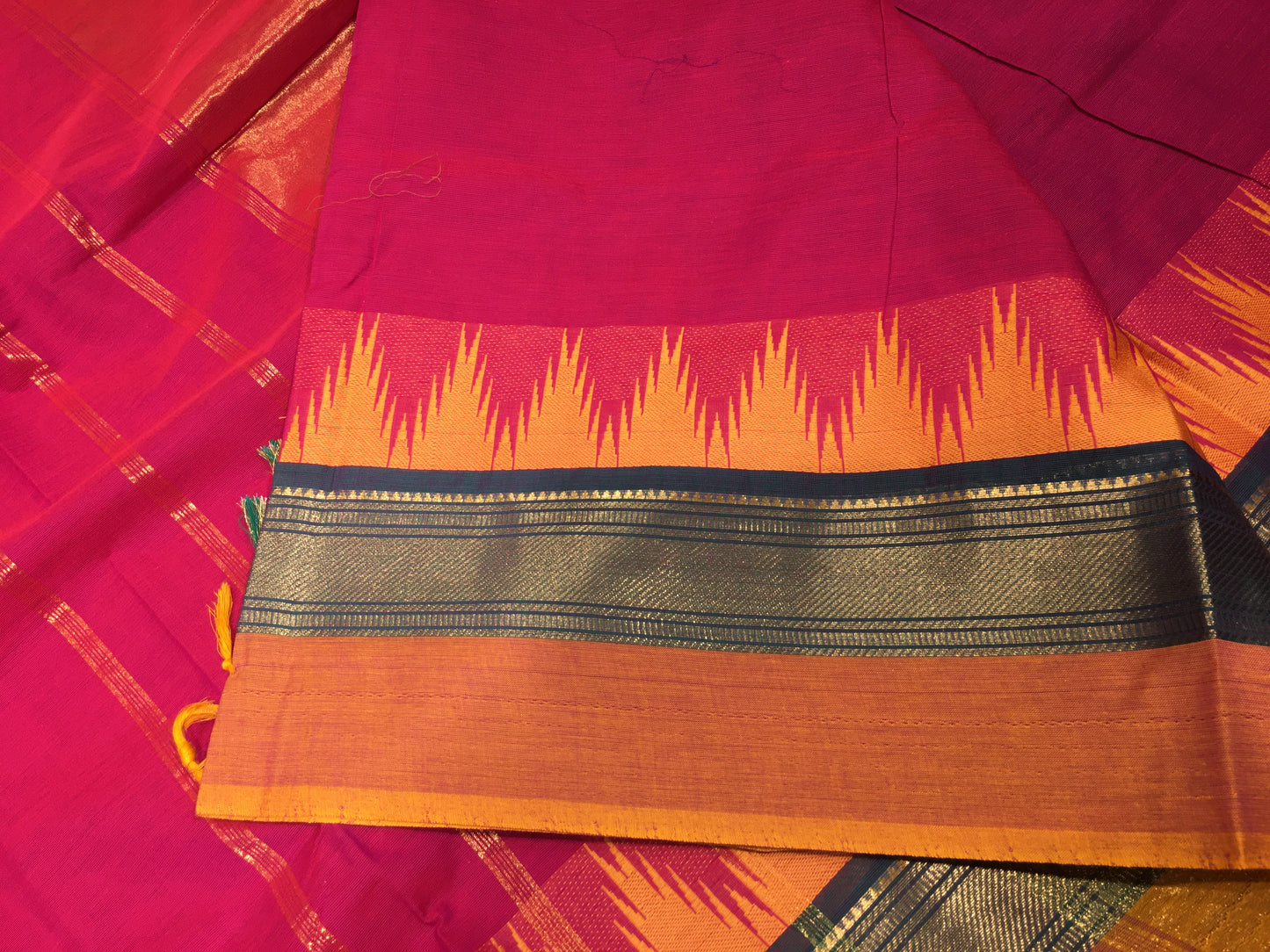 Fancy cotton saree