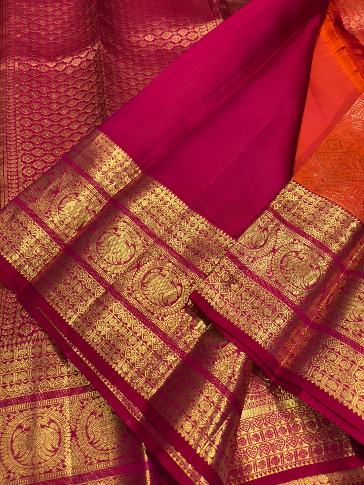 Pure kanchipuram brocade silk