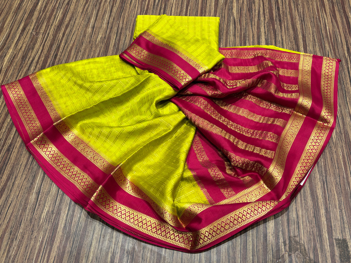Pure Mysore Silk