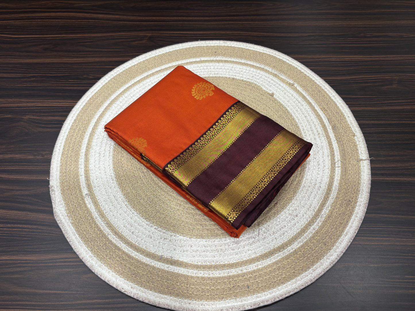 Semi Kanchipuram silk
