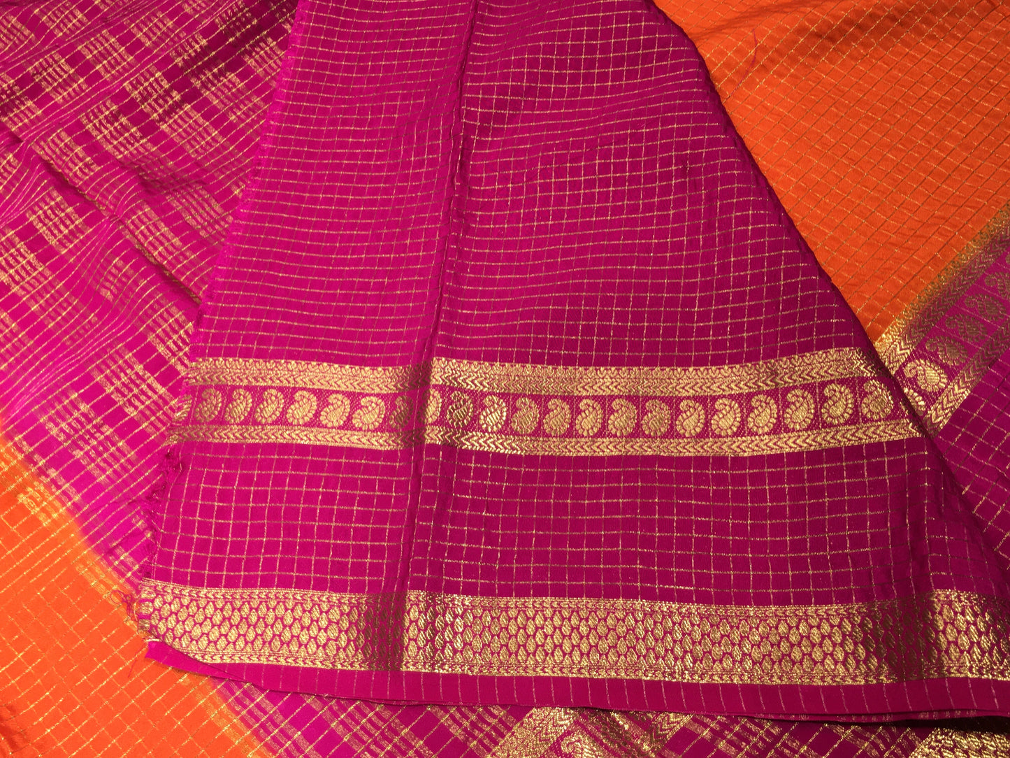 Semi Mysore crape