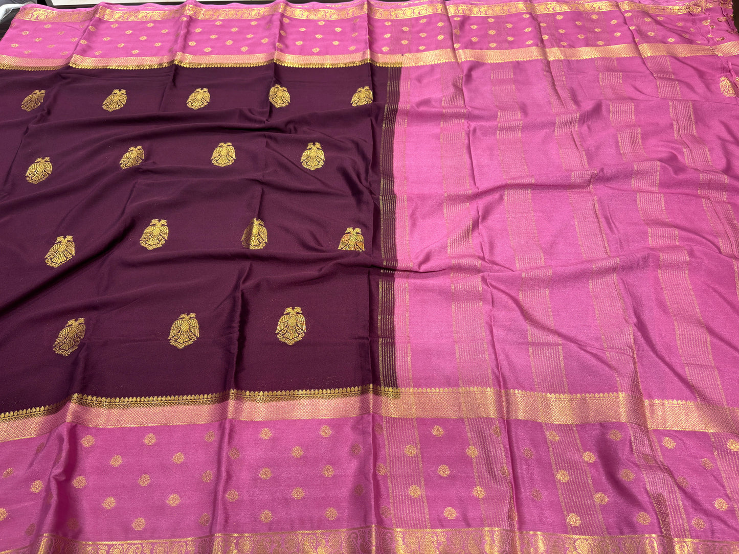 Semi Mysore crape