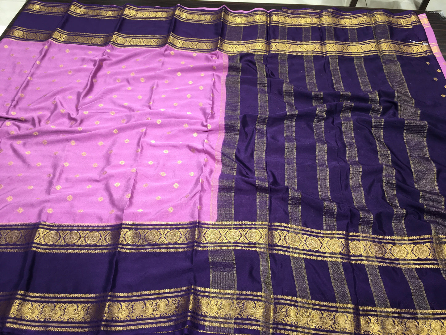 Semi Mysore crape
