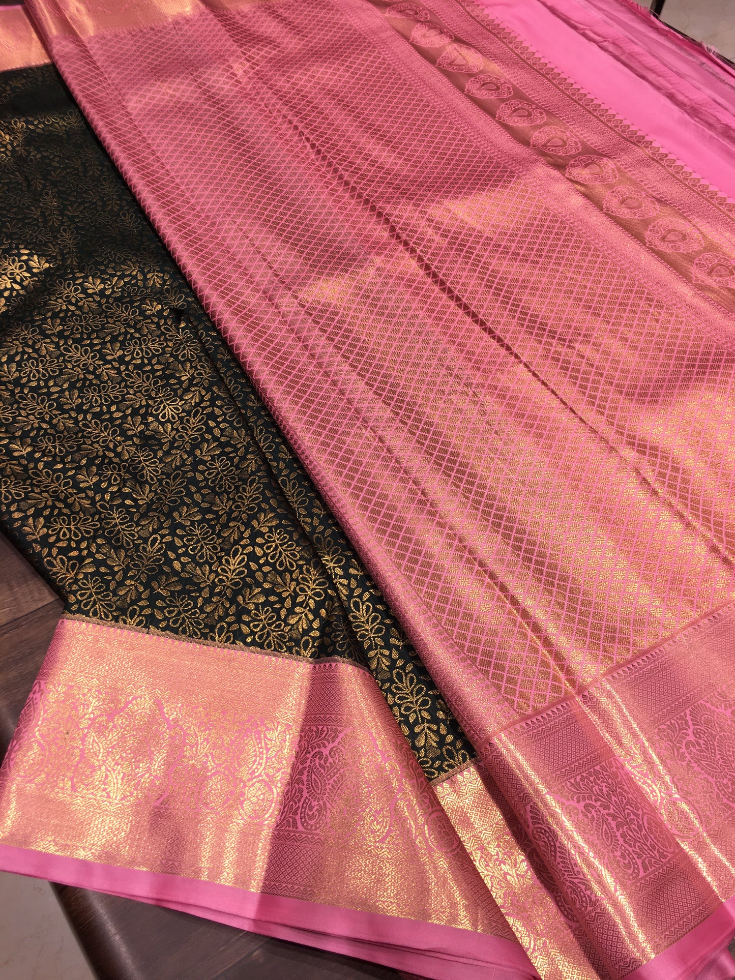 Semi Kanchipuram silk