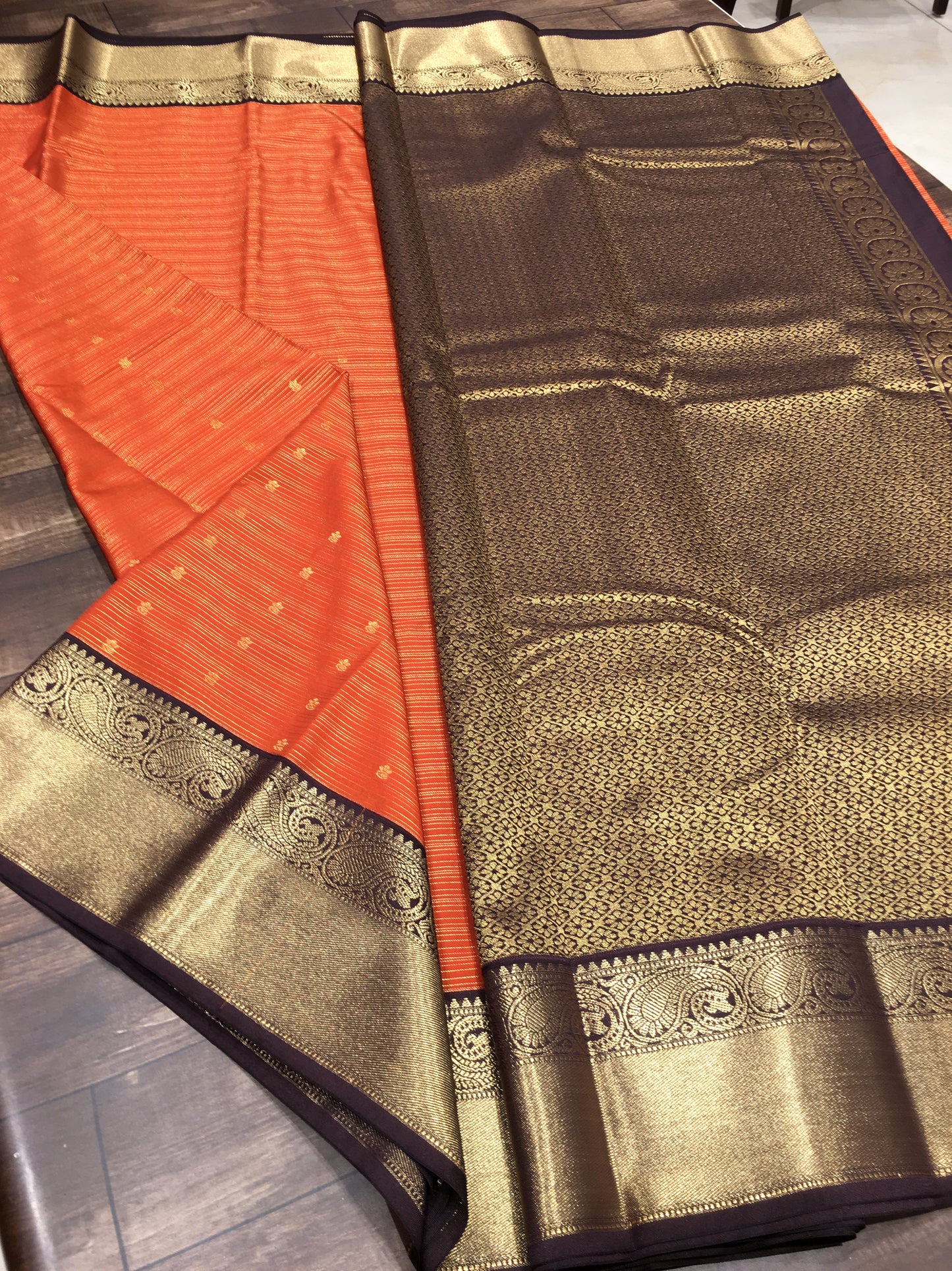 Semi Kanchipuram silk