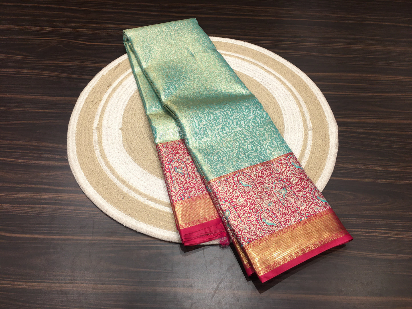 Semi Kanchipuram silk