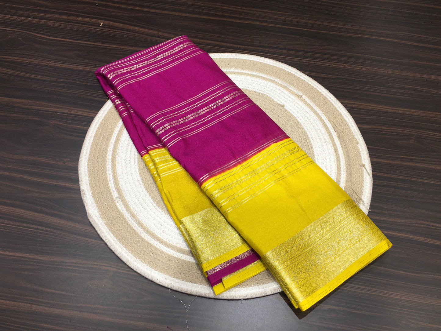 Semi Mysore crape