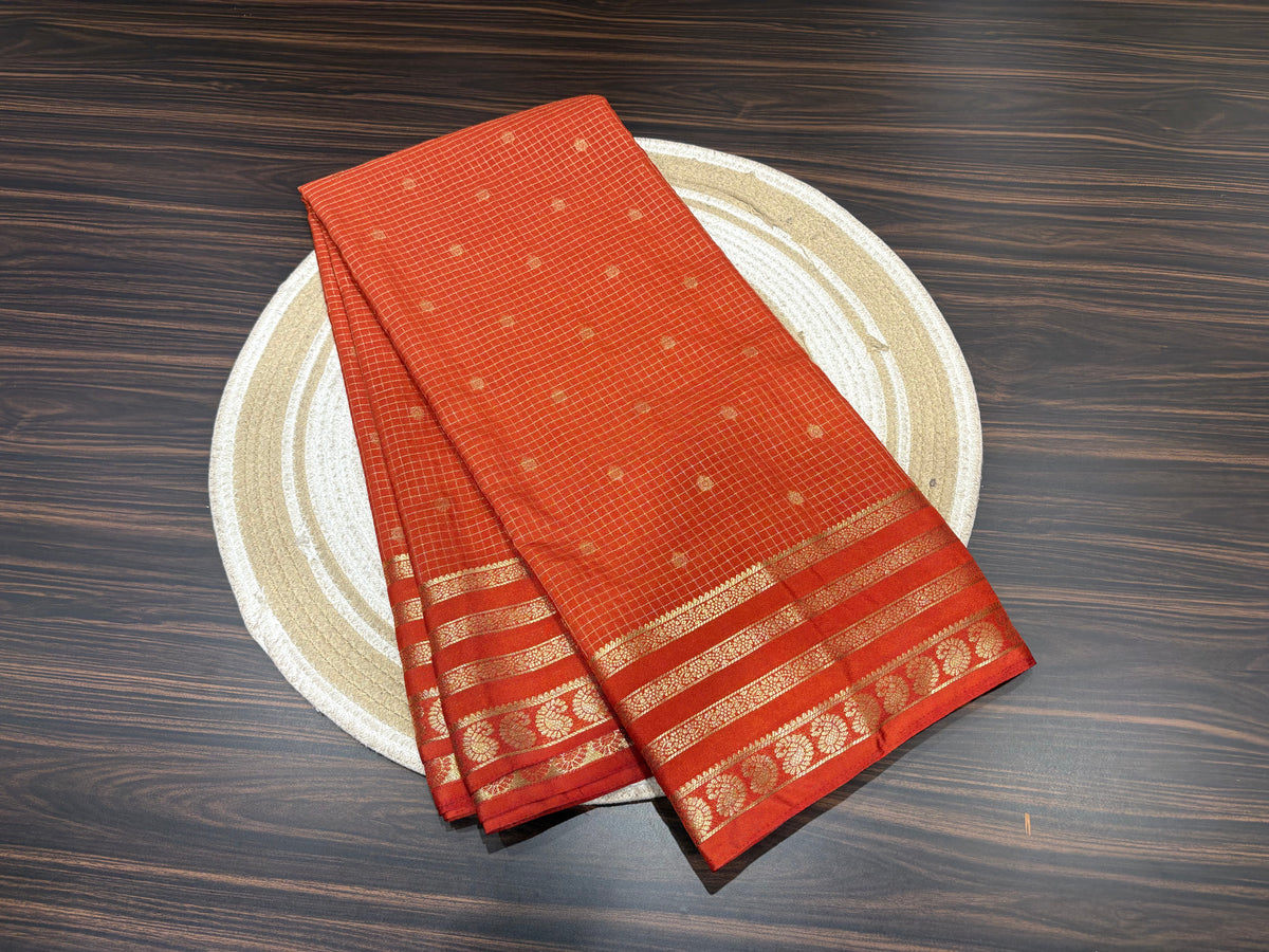 Semi Mysore crape