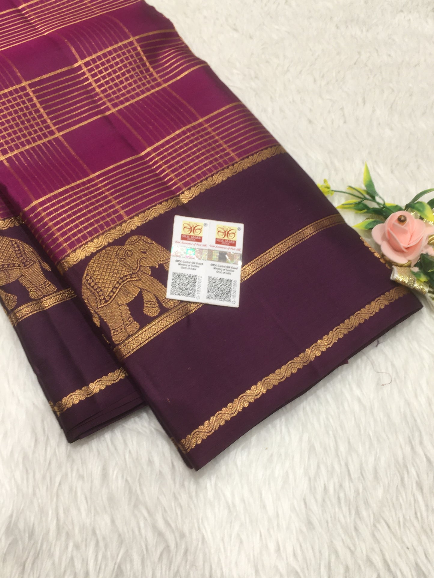 Pure Kanchipuram silk