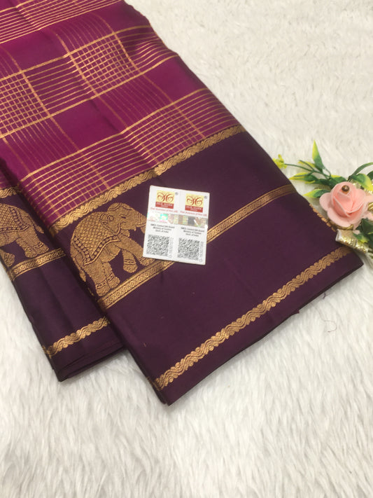 Pure Kanchipuram silk