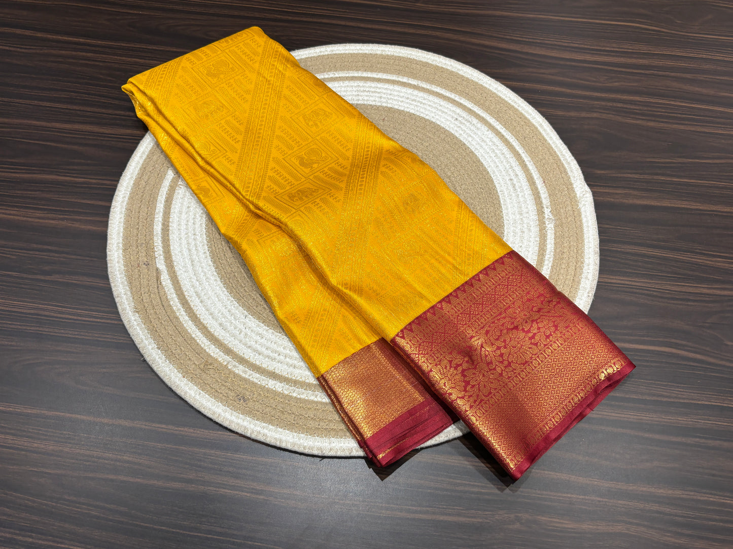 Semi Kanchipuram silk