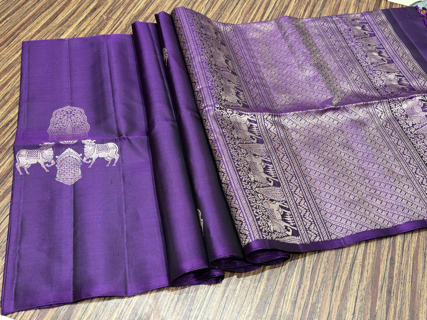 Pure Kanchipuram soft silk