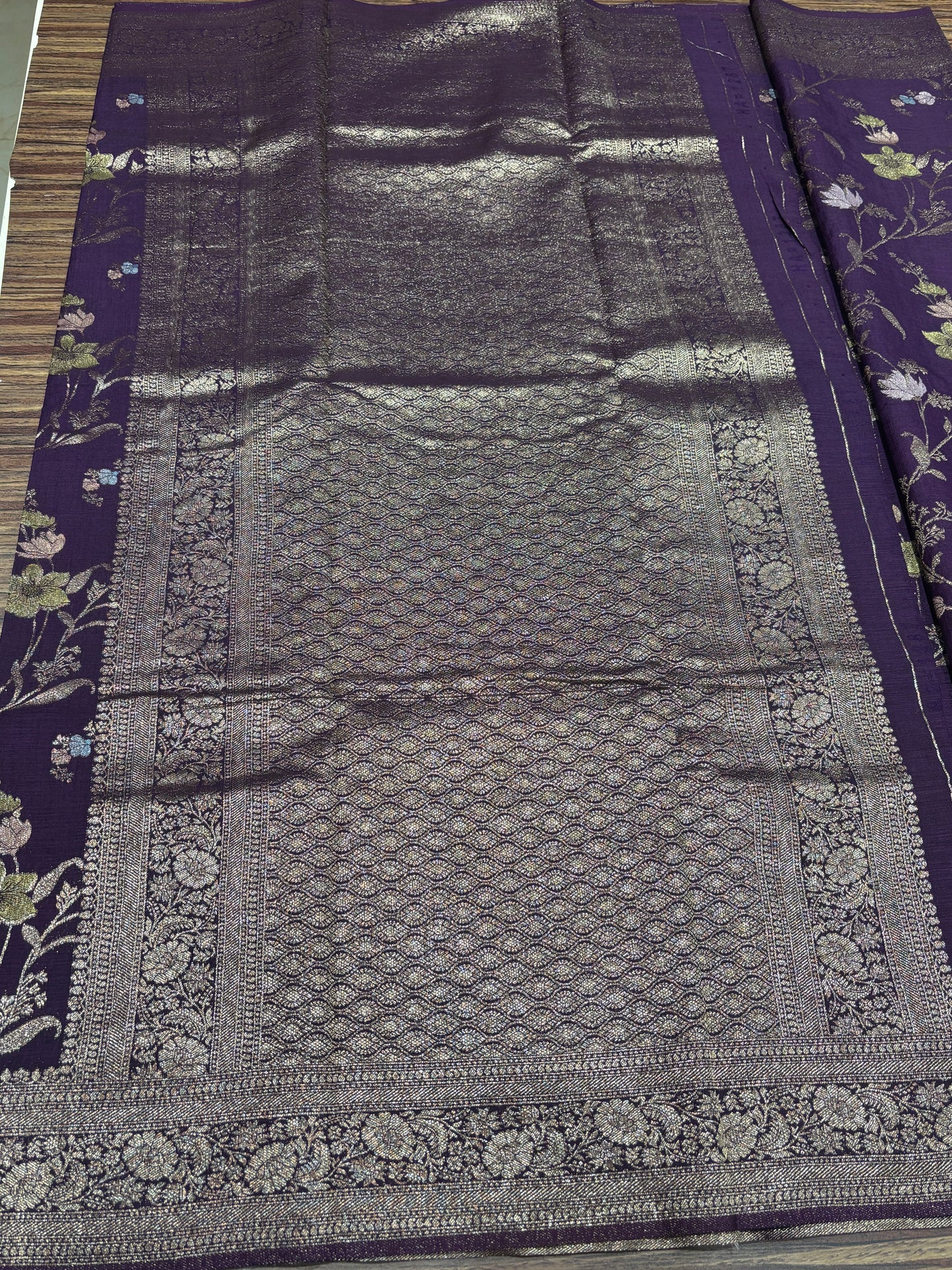Soft tussar saree