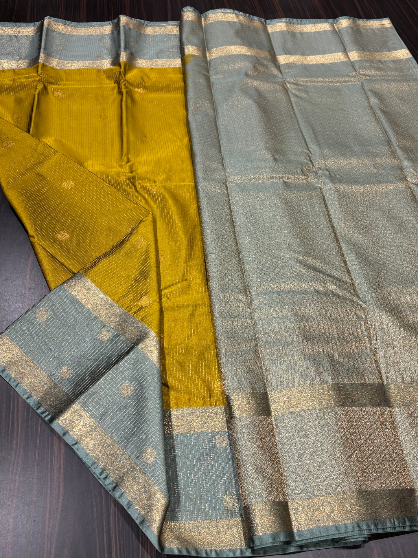 Semi Kanchipuram silk