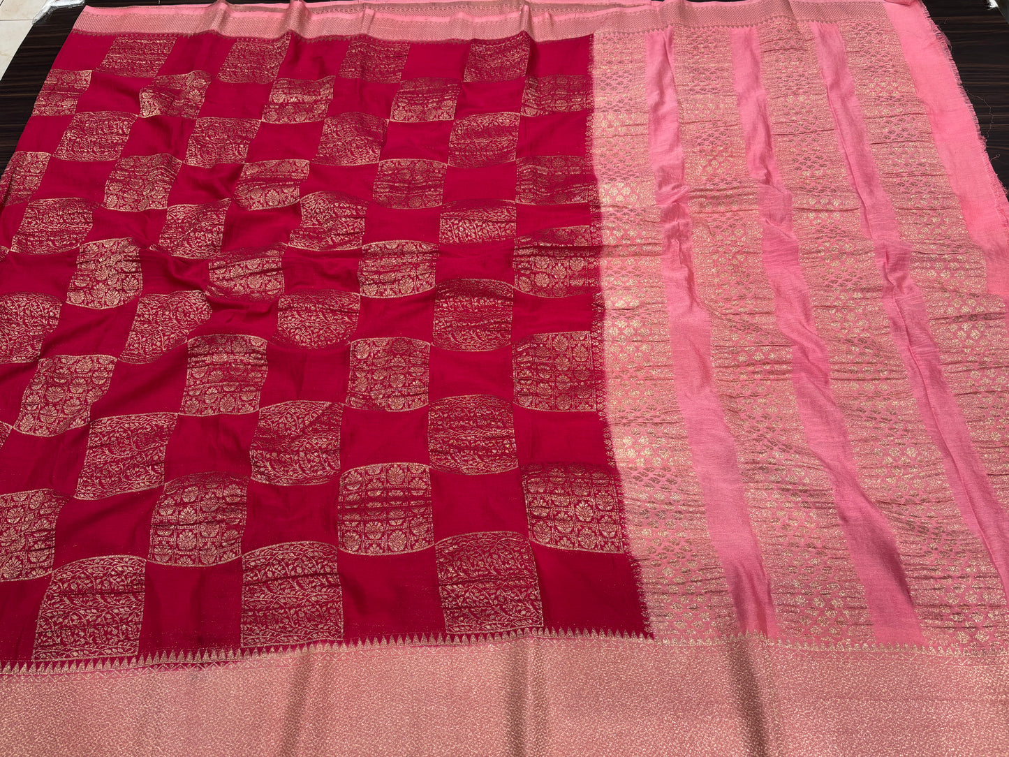 Chiffon georgette saree