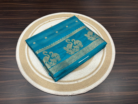 Mulberry silk saree