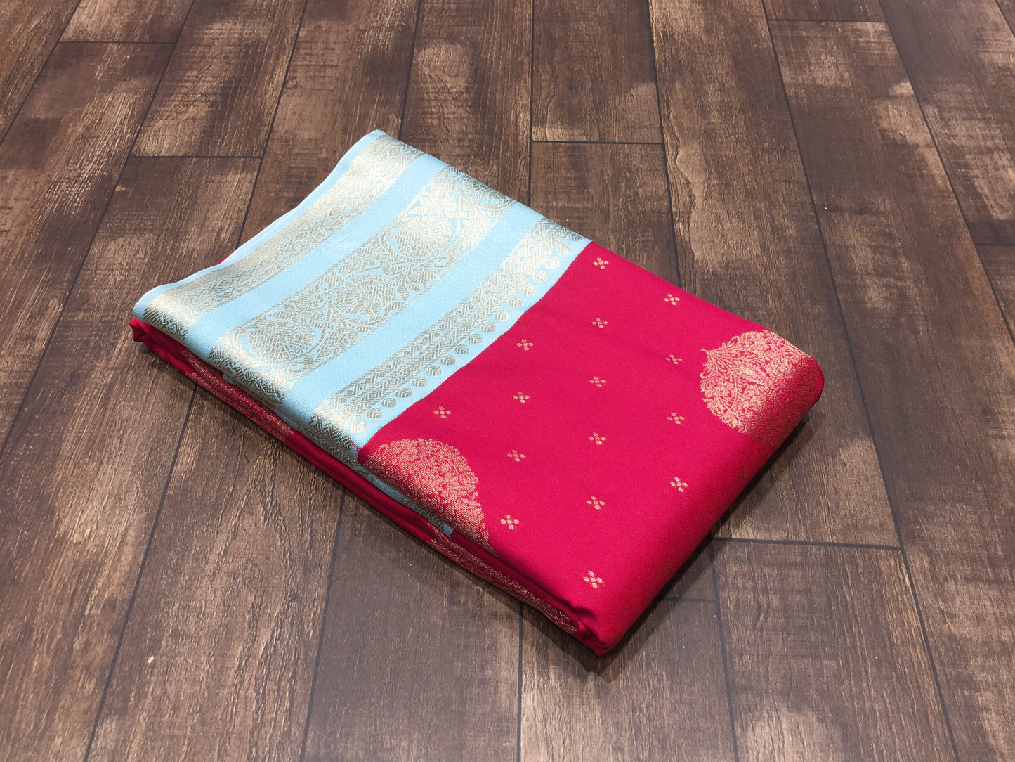 Semi Kanchipuram silk