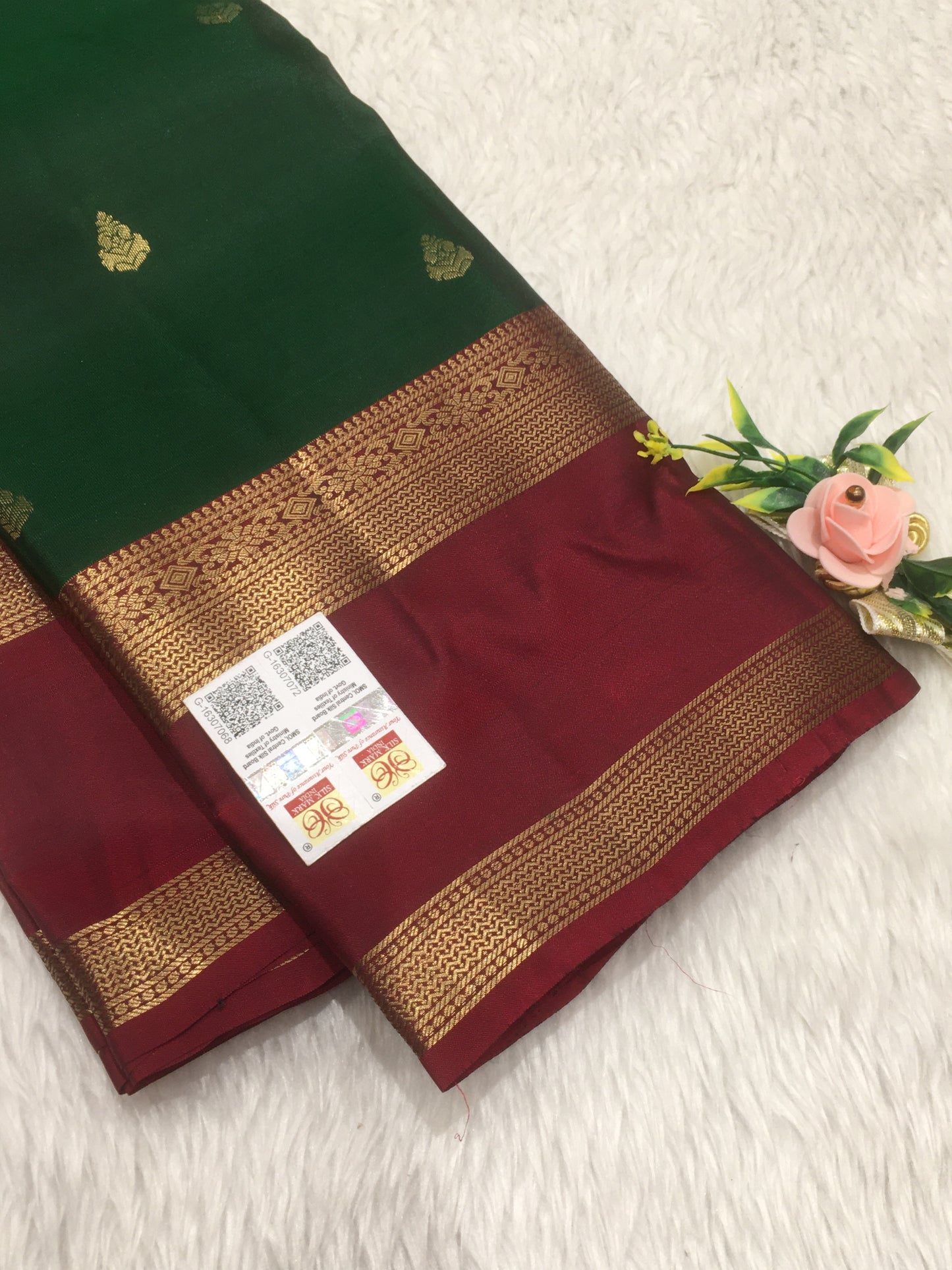 Pure Kanchipuram silk
