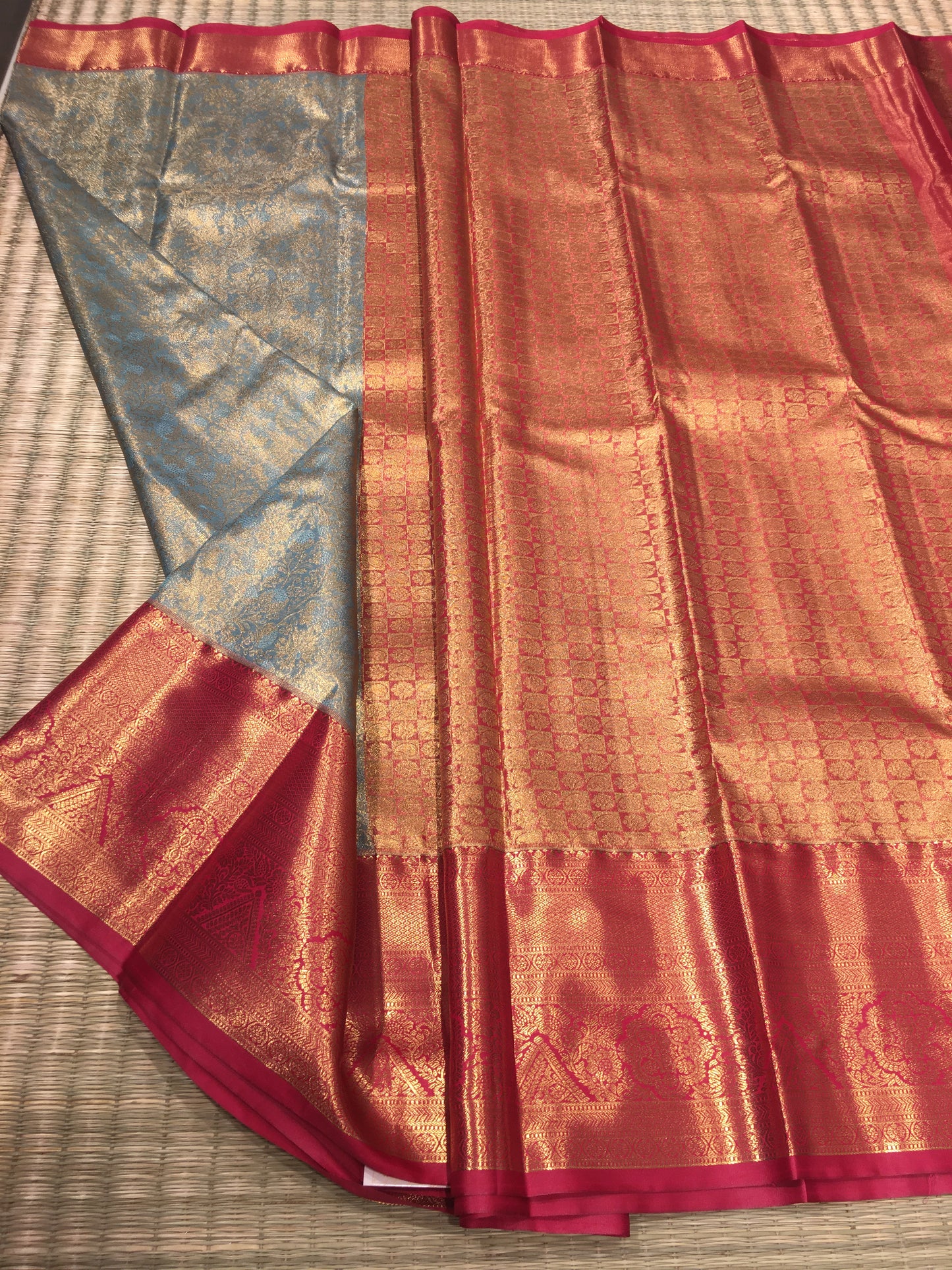 Semi Kanchipuram tissue
