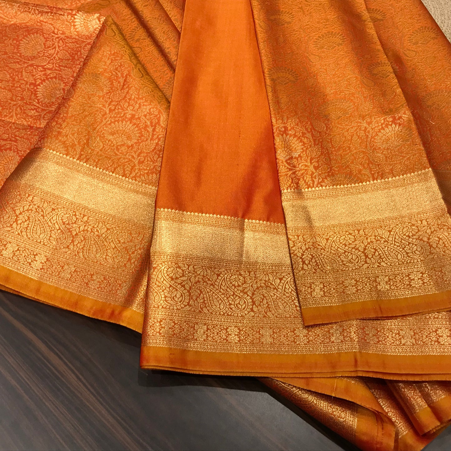 Semi Kanchipuram silk