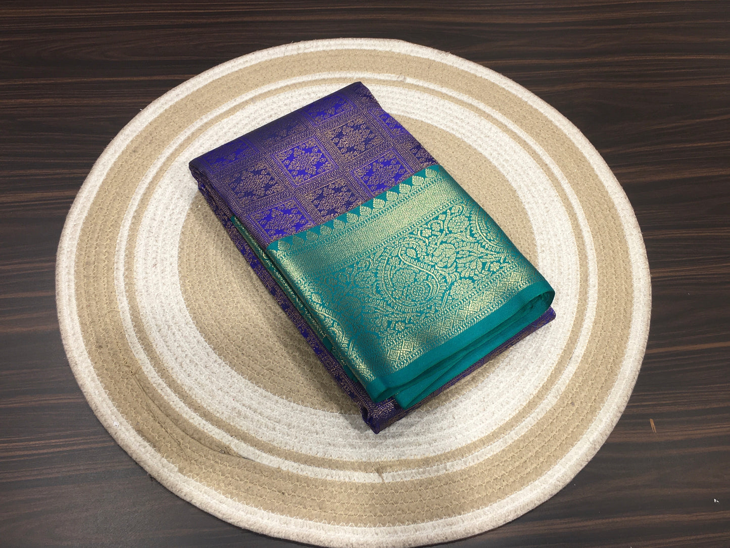 Semi Kanchipuram silk