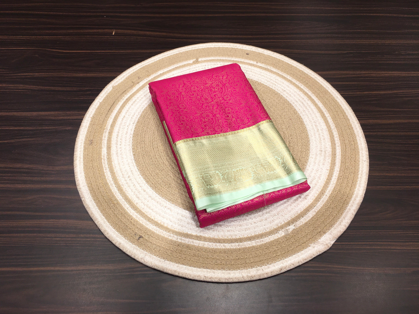 Semi Kanchipuram silk saree
